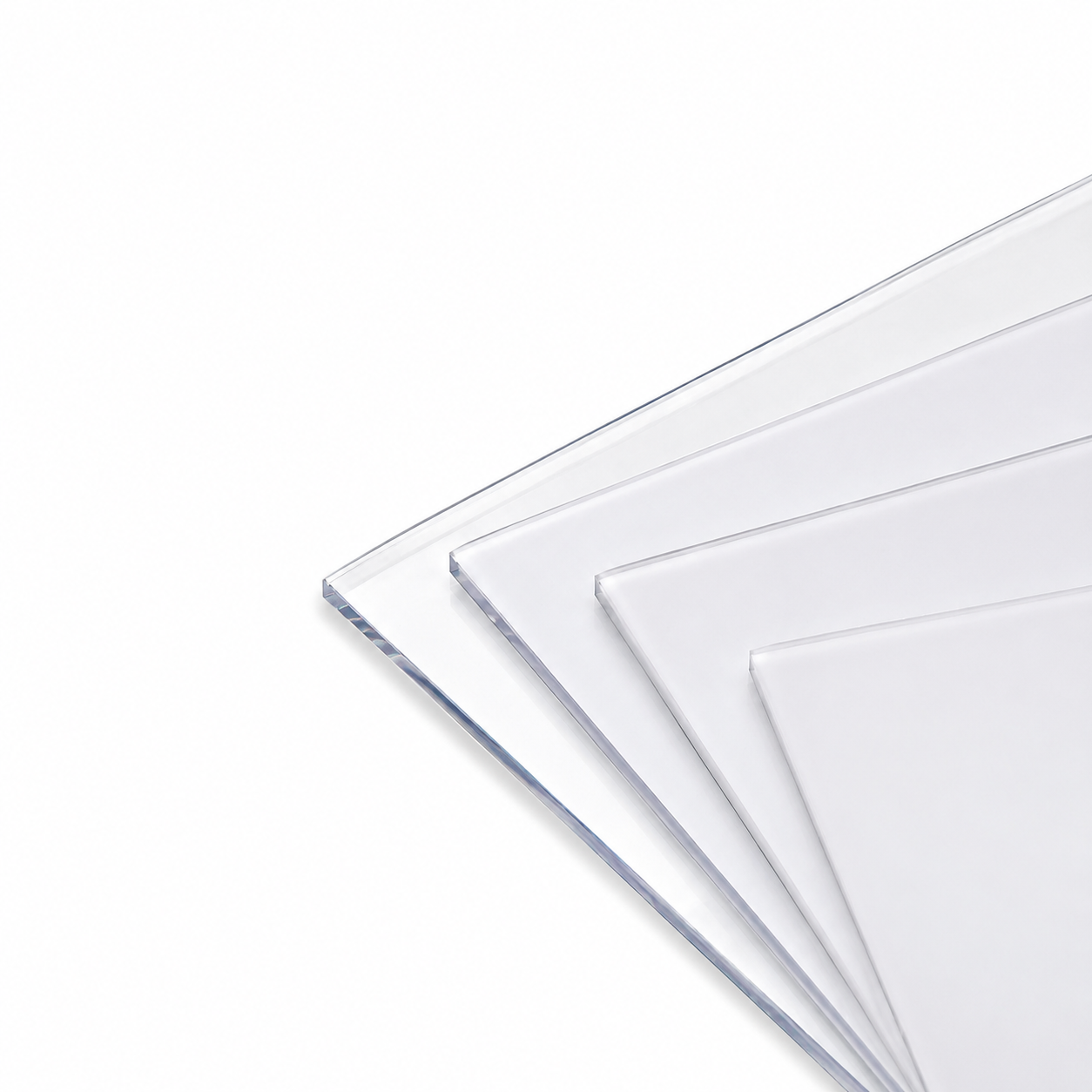 intamarket-graphics-rigid-substrates-Crystal-clear and opal A-PET sheets A-PET – Amorphous Polyethylene Terephthalate - Image 1